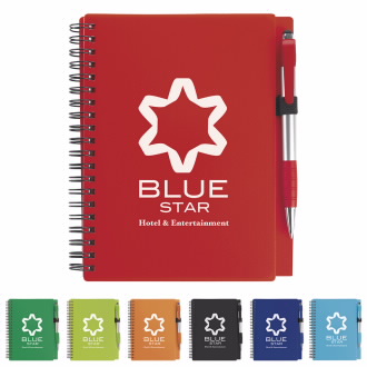 notebooks and writing pads as promotional products