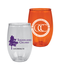 drinking glasses and wine glasses as promotional products