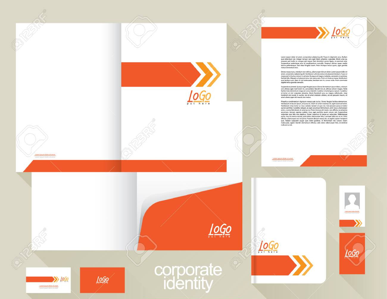 office stationery and letterhead