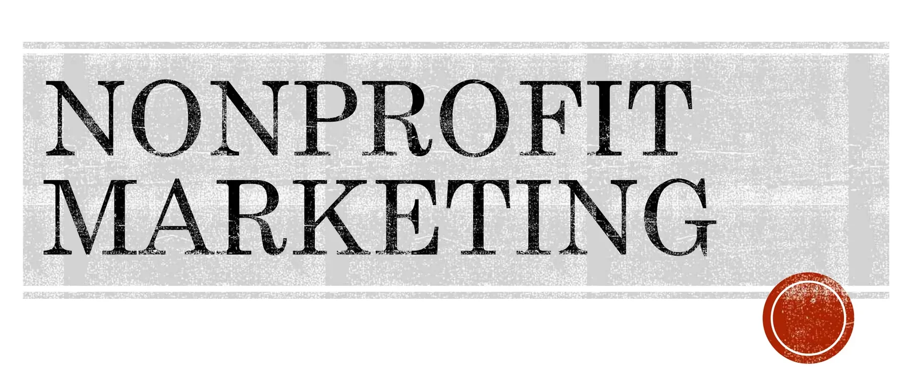 Nonprofit marketing